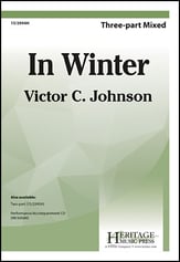 In Winter Three-Part Mixed choral sheet music cover